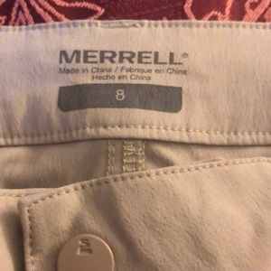Merrell shorts. 8 or 32”w Bermuda sport (k333)